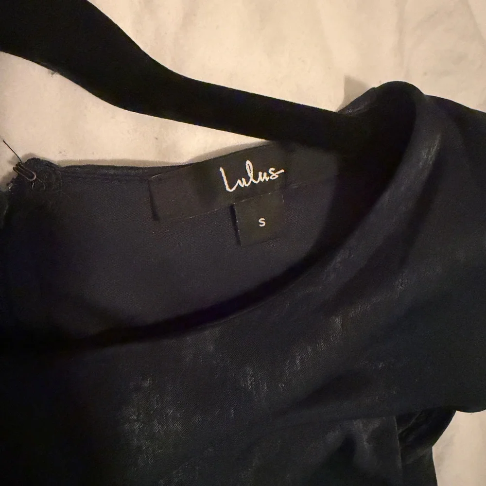 Lulus Let Me Entertain You Dark Green Satin Wide-Leg Jumpsuit - Picture 8 of 8